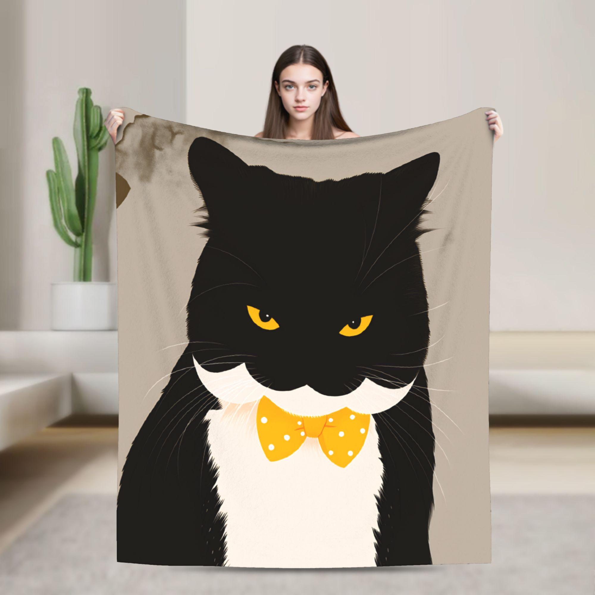 Super Warm BlanketsStudents Camping Whimsical Reading Cat Throw Blanket Flannel Bedspread For Couch Bed Funny Sofa Bed Cover 130x150cm
Super Warm BlanketsStudents Camping Whimsical Reading Cat Throw Blanket Flannel Bedspread For Couch Bed Funny Sofa Bed Cover 130x150cm