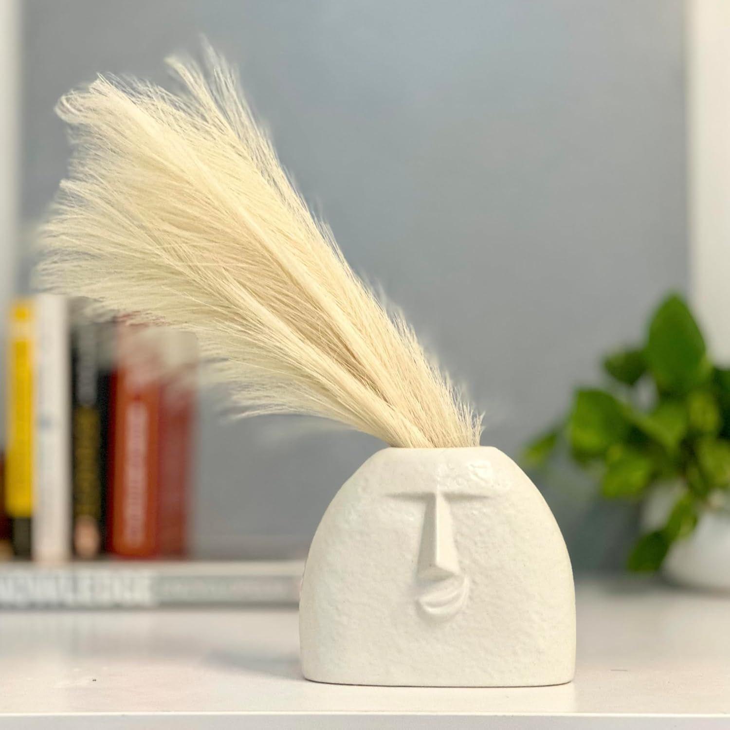 Modern Decorative Face Ceramic Vase for Home Décor | Centerpieces | Kitchen | Office or Living RoomCeramic Flower Vase
Modern Decorative Face Ceramic Vase for Home Décor | Centerpieces | Kitchen | Office or Living RoomCeramic Flower Vase