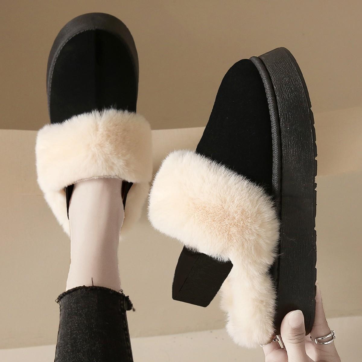 2024 winter snow boots women wear women s platform slippers women wear plush Internet celebrity hair drag 36 чорний
2024 winter snow boots women wear women s platform slippers women wear plush Internet celebrity hair drag 36 чорний