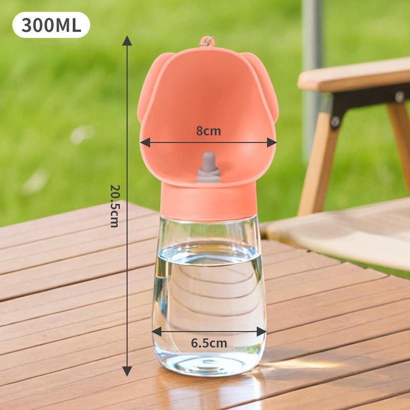 Portable Pet Water Bottle for Dog Cat Outdoor Travel Leak Proof Feeder 300ml
Portable Pet Water Bottle for Dog Cat Outdoor Travel Leak Proof Feeder 300ml