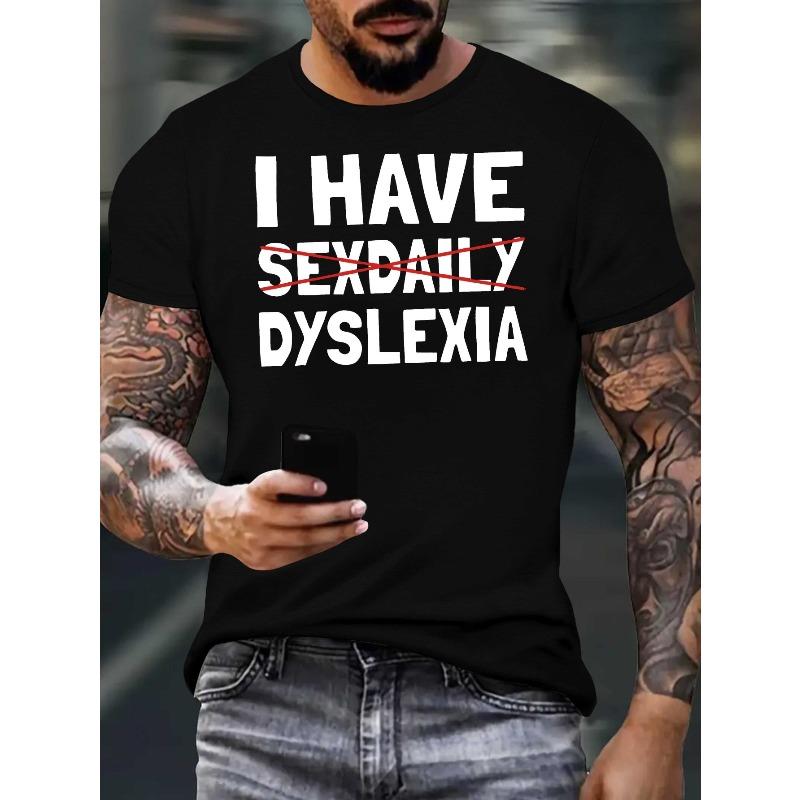 European Size I Have Sexdaily Dyslexia Crinkle Plus Size Men s T-Shirt, PLUS SIZE S чёрный
European Size I Have Sexdaily Dyslexia Crinkle Plus Size Men s T-Shirt, PLUS SIZE S чёрный