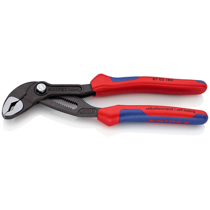 Регулируемые плоскогубцы Knipex Cobra Mouth 42 мм Длина 180 мм Фосфатированные двухкомпонентные ручки
Регулируемые плоскогубцы Knipex Cobra Mouth 42 мм Длина 180 мм Фосфатированные двухкомпонентные ручки