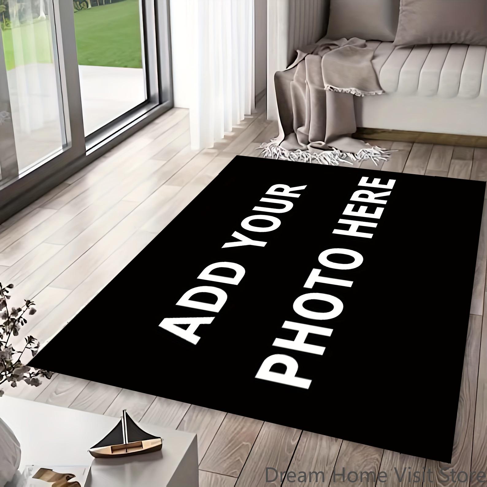 Custom Photo Text Area Mat Carpet Rug Printed Rectangle Rugs for Adult Yoga Living Room Decorative Personalized Entrance Doormat 40x60cm
Custom Photo Text Area Mat Carpet Rug Printed Rectangle Rugs for Adult Yoga Living Room Decorative Personalized Entrance Doormat 40x60cm