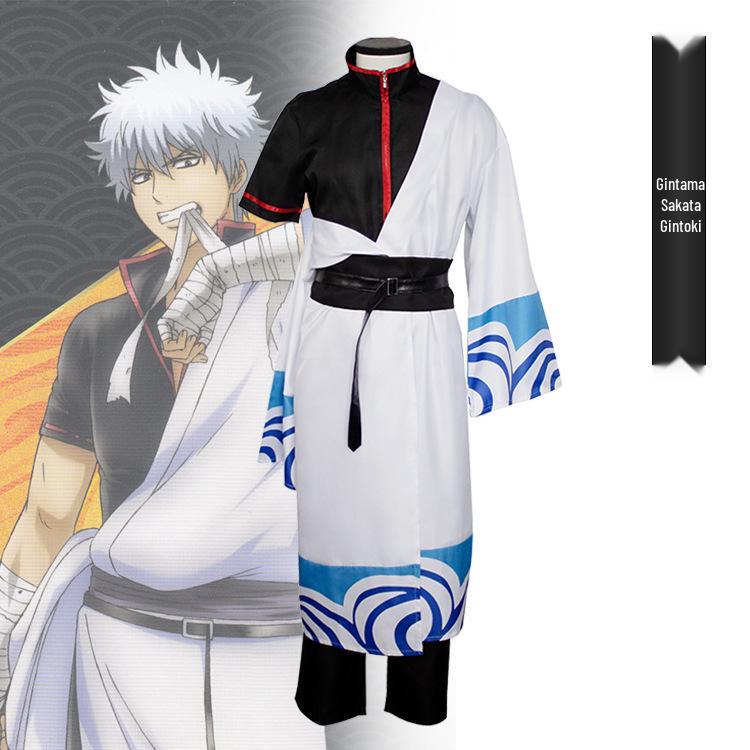 Sakata Gintoki Gintama Cosplay Halloween Costume for Role-Playing Large
Sakata Gintoki Gintama Cosplay Halloween Costume for Role-Playing Large