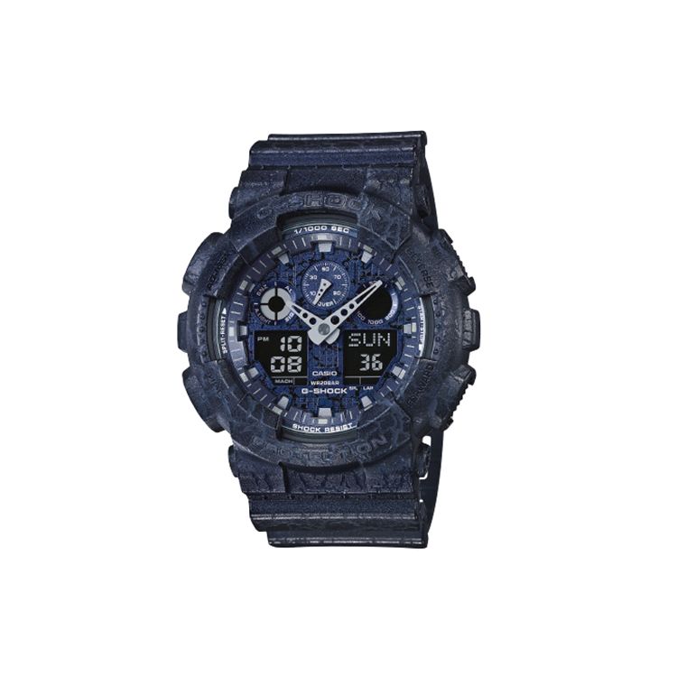 Casio G-Shock Youth Series Fashion Trend Dual Display Waterproof Quartz Watch Men watches Blue GA-100CG-2A Blue Dial
Casio G-Shock Youth Series Fashion Trend Dual Display Waterproof Quartz Watch Men watches Blue GA-100CG-2A Blue Dial