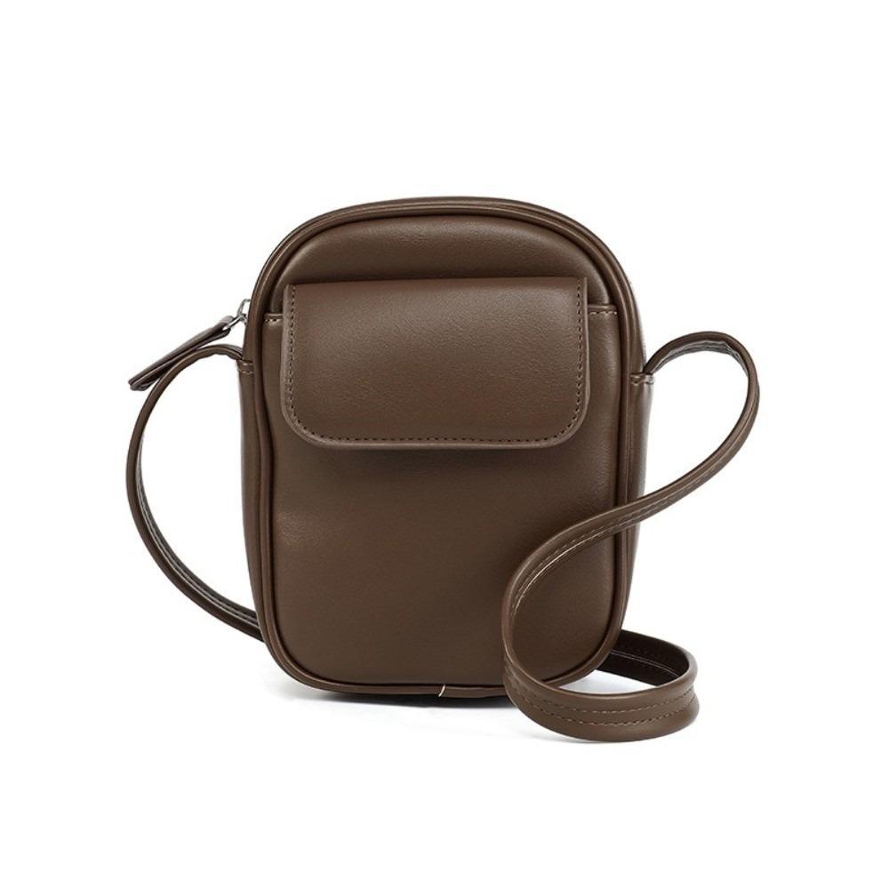 Square Shoulder Bag Durable Crossbody Bag Simple Phone Purse Women коричневий
Square Shoulder Bag Durable Crossbody Bag Simple Phone Purse Women коричневий