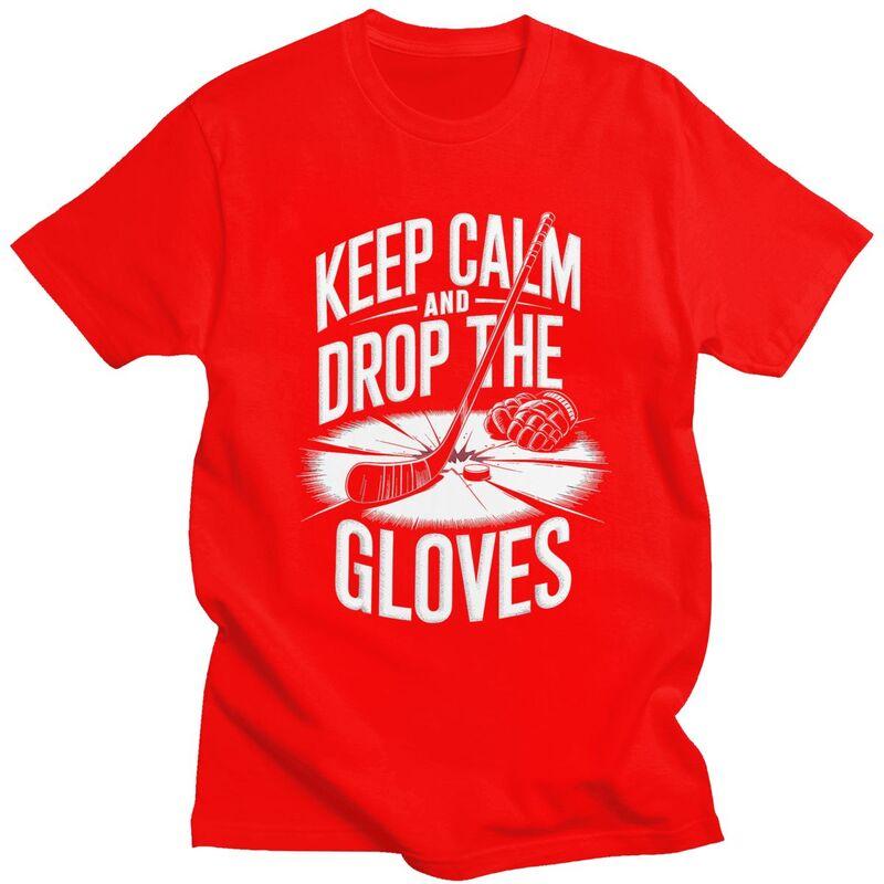 Male Ice Hockey Keep Calm And Drop The Gloves Style T Shirt Summer Short Sleeve 100 Cotton Tshirt Graphic Tee Tops S
Male Ice Hockey Keep Calm And Drop The Gloves Style T Shirt Summer Short Sleeve 100 Cotton Tshirt Graphic Tee Tops S
