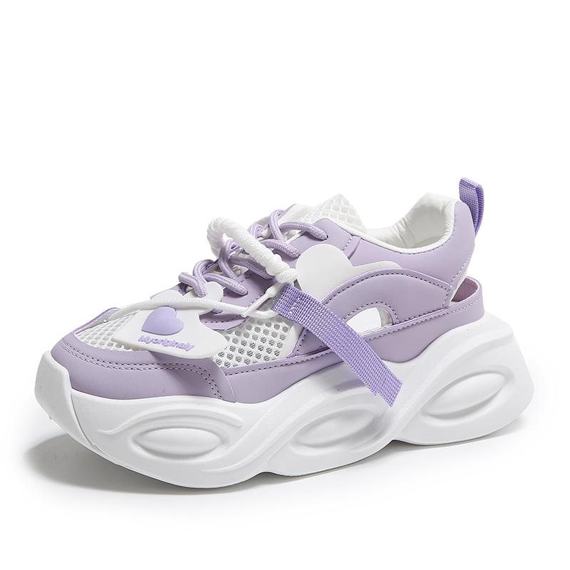Толстая подошва Daddy Shoes Women 2025 New Summer Hong Kong Wind Small White Casual Shoes Network Red Fried Street Sports Shoes 38 фиолетовый
Толстая подошва Daddy Shoes Women 2025 New Summer Hong Kong Wind Small White Casual Shoes Network Red Fried Street Sports Shoes 38 фиолетовый