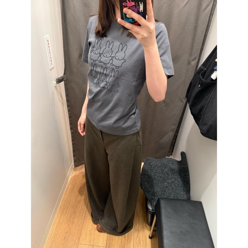 Pure Cotton Popular American Street Style Simple Round Neck Short-sleeved T-shirt for Women Summer 3XL сірий
Pure Cotton Popular American Street Style Simple Round Neck Short-sleeved T-shirt for Women Summer 3XL сірий