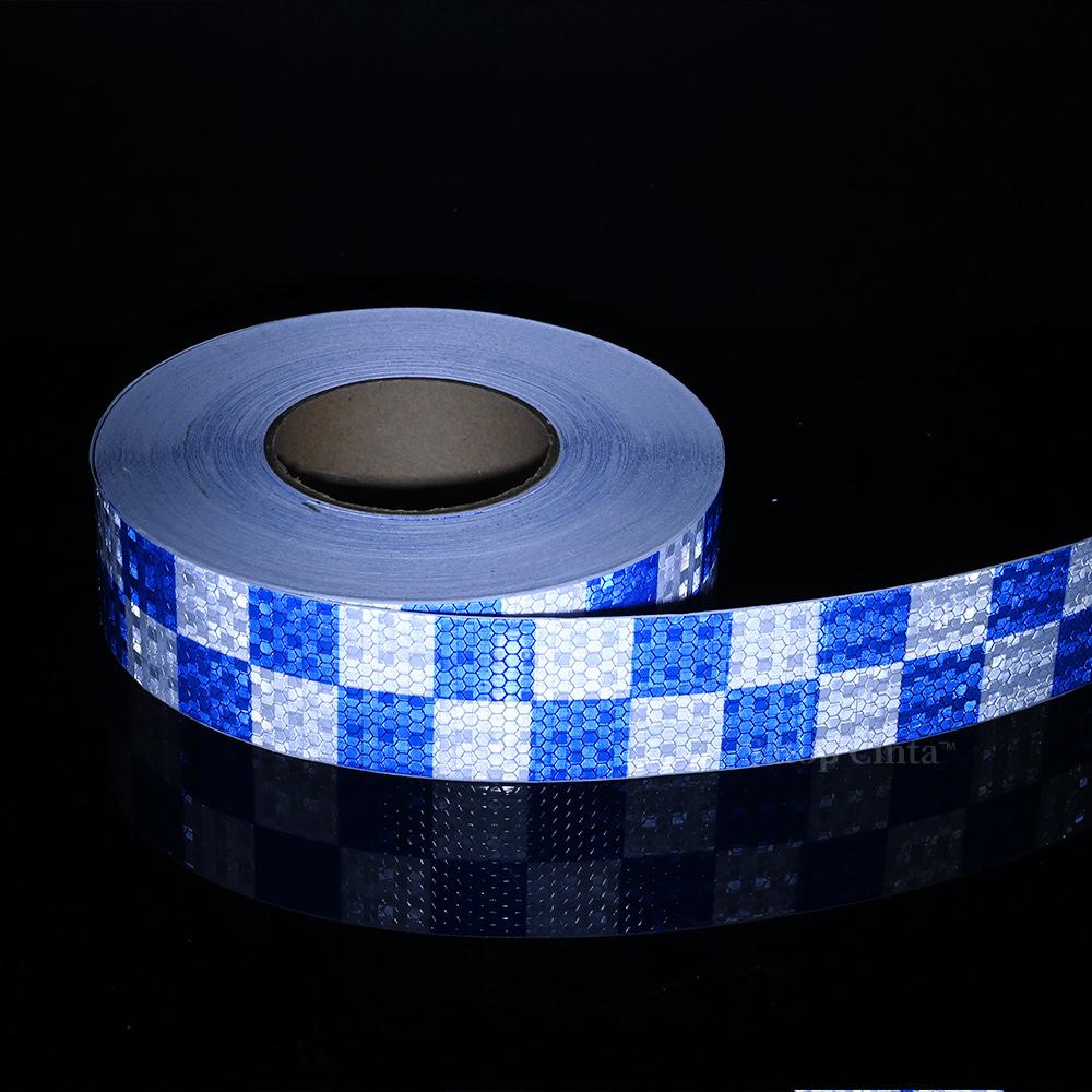 2Inch*33FT Reflective Adhesive Tapes White-Blue Square Waterproof High Visibility Caution Warning Safety Reflector Car Stickers
2Inch*33FT Reflective Adhesive Tapes White-Blue Square Waterproof High Visibility Caution Warning Safety Reflector Car Stickers