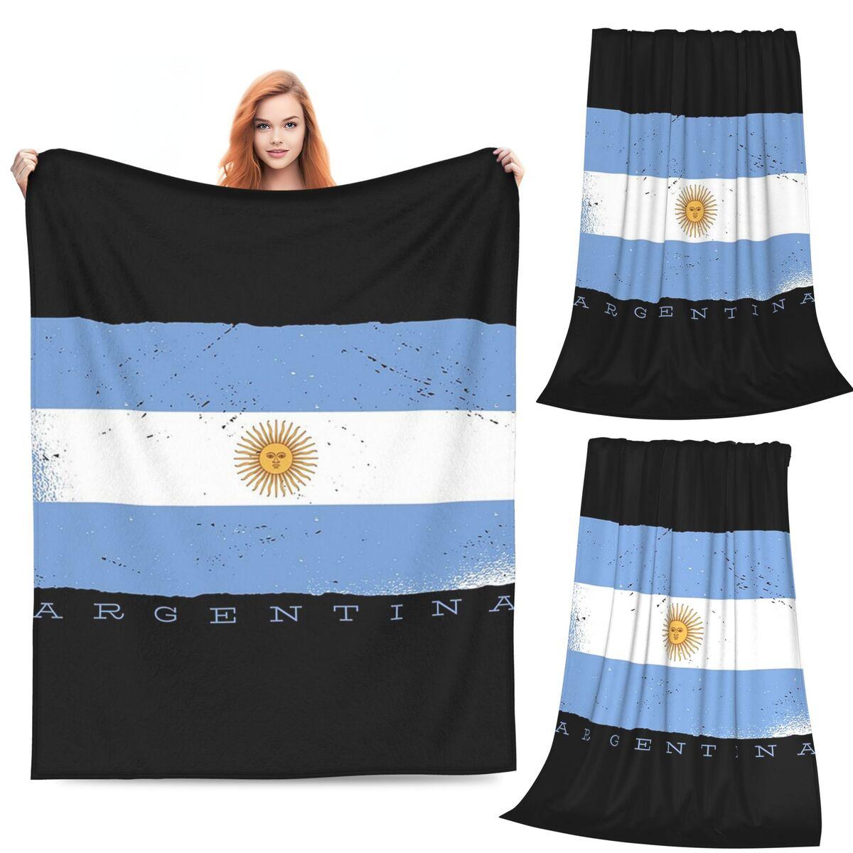 Argentina Argentinian National Flag Blankets Soft Warm Flannel Throw Blanket Bedding for Bed Living room Picnic Travel Home Sofa 80x120cm
Argentina Argentinian National Flag Blankets Soft Warm Flannel Throw Blanket Bedding for Bed Living room Picnic Travel Home Sofa 80x120cm
