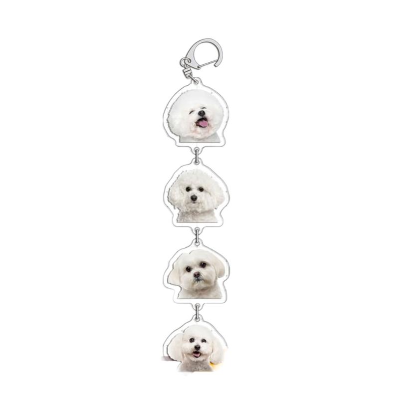Stylish Acrylic Keychain for Pet Enthusiasts Dog Pendant Keyring Puppy Keychains Handmade Animal Shape Keyrings Jewelry
Stylish Acrylic Keychain for Pet Enthusiasts Dog Pendant Keyring Puppy Keychains Handmade Animal Shape Keyrings Jewelry