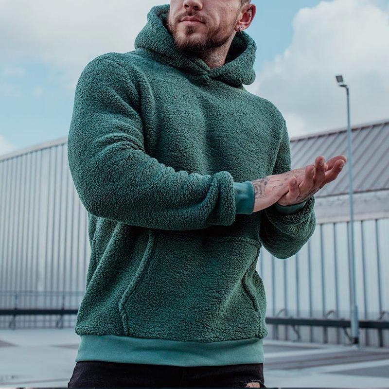 2026 Men s Solid Color Hooded Sweatshirt - Autumn/Winter Plush Jacket XXXL темно-зелений колір
2026 Men s Solid Color Hooded Sweatshirt - Autumn/Winter Plush Jacket XXXL темно-зелений колір