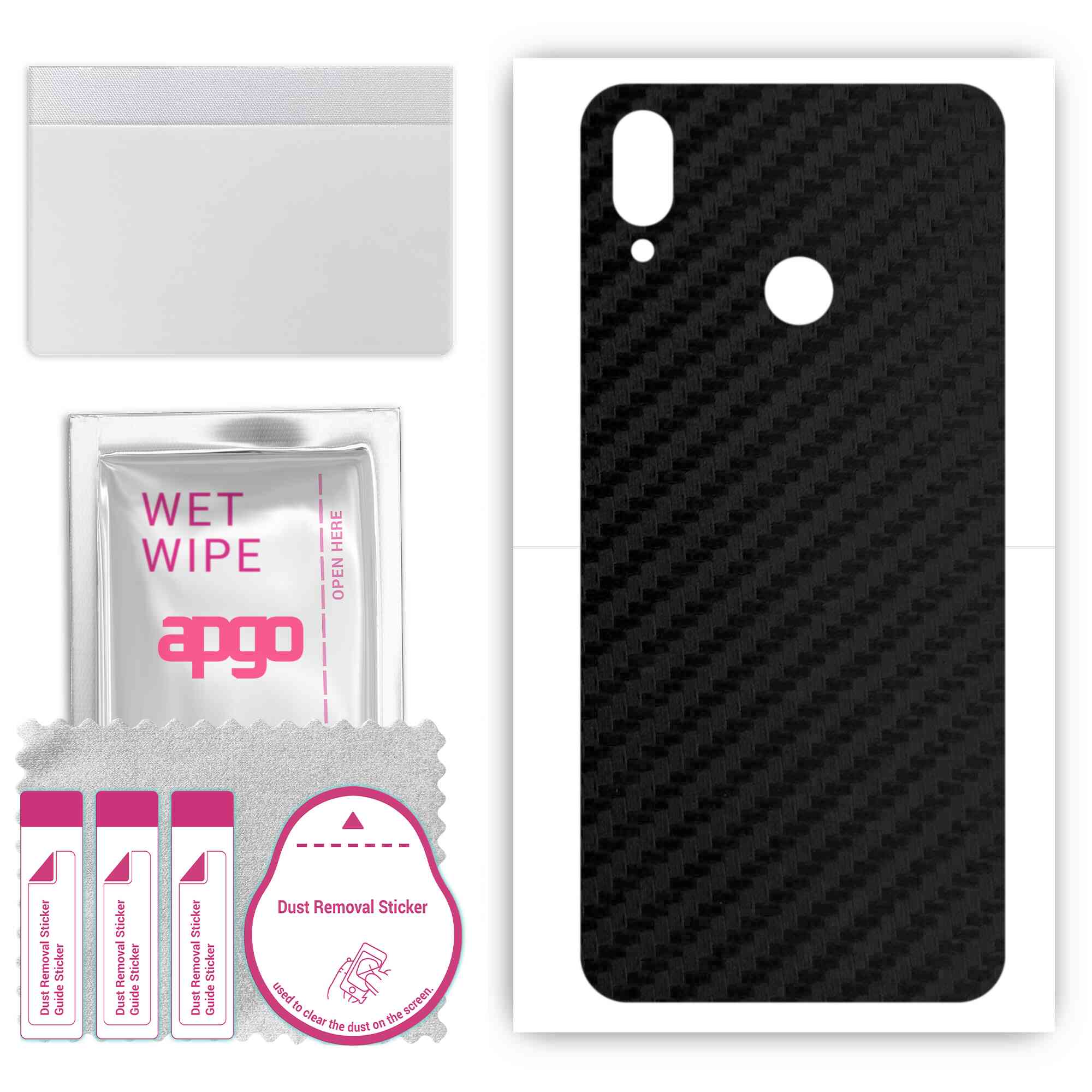 Apgo Protective Skin Sticker для задньої панелі, сумісний з Asus Zenfone Max M2 ZB663KL, Wrap Film, Foil, Vinyl - Pattern Carbon Black
Apgo Protective Skin Sticker для задньої панелі, сумісний з Asus Zenfone Max M2 ZB663KL, Wrap Film, Foil, Vinyl - Pattern Carbon Black