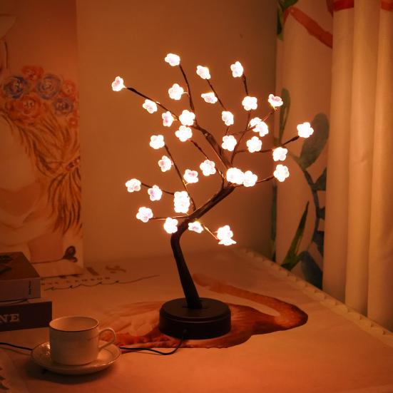 36LED сливовый цветочный светильник, искусственное дерево, ночной фестиваль, декор, окружающая лампа для дома
36LED сливовый цветочный светильник, искусственное дерево, ночной фестиваль, декор, окружающая лампа для дома