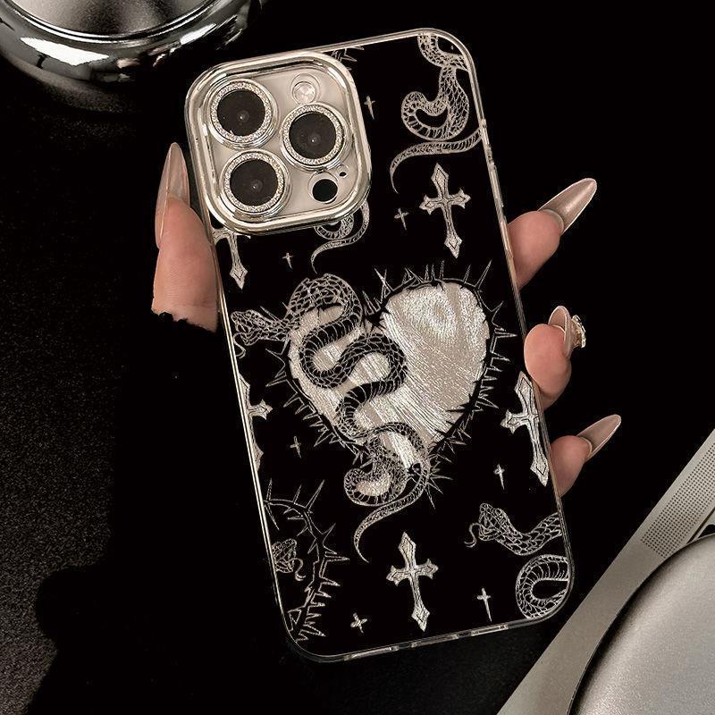 Dark Heart Little Snake Feather Yarn Case for Apple Pro Max with Lens Film iPhone 14 Pro Max
Dark Heart Little Snake Feather Yarn Case for Apple Pro Max with Lens Film iPhone 14 Pro Max