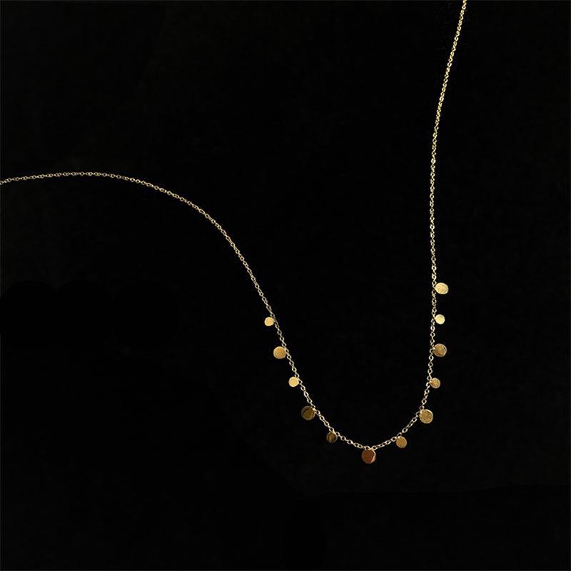 Versatile Titanium Steel Necklace Women s Light Luxury Minimalist Collarbone Chain Fashion Sweater Chain Accessory
Versatile Titanium Steel Necklace Women s Light Luxury Minimalist Collarbone Chain Fashion Sweater Chain Accessory