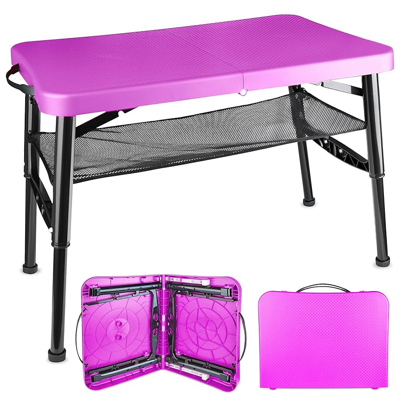 ZTMT outdoor folding table camping table Height adjustable in 4 levels Load capacity 25kg Outdoor folding picnic table - portable compact and foldable
ZTMT outdoor folding table camping table Height adjustable in 4 levels Load capacity 25kg Outdoor folding picnic table - portable compact and foldable