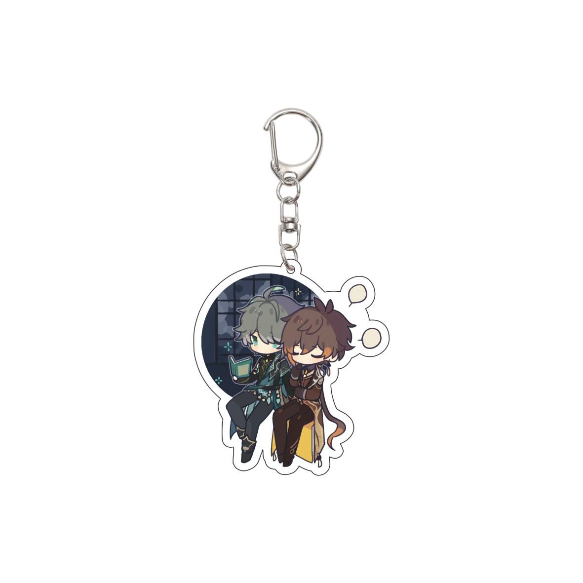 55MM Anime Genshin Impact Keychain Morax Key Chain Acrylic Model Plate Christmas Gifts 55mm
55MM Anime Genshin Impact Keychain Morax Key Chain Acrylic Model Plate Christmas Gifts 55mm