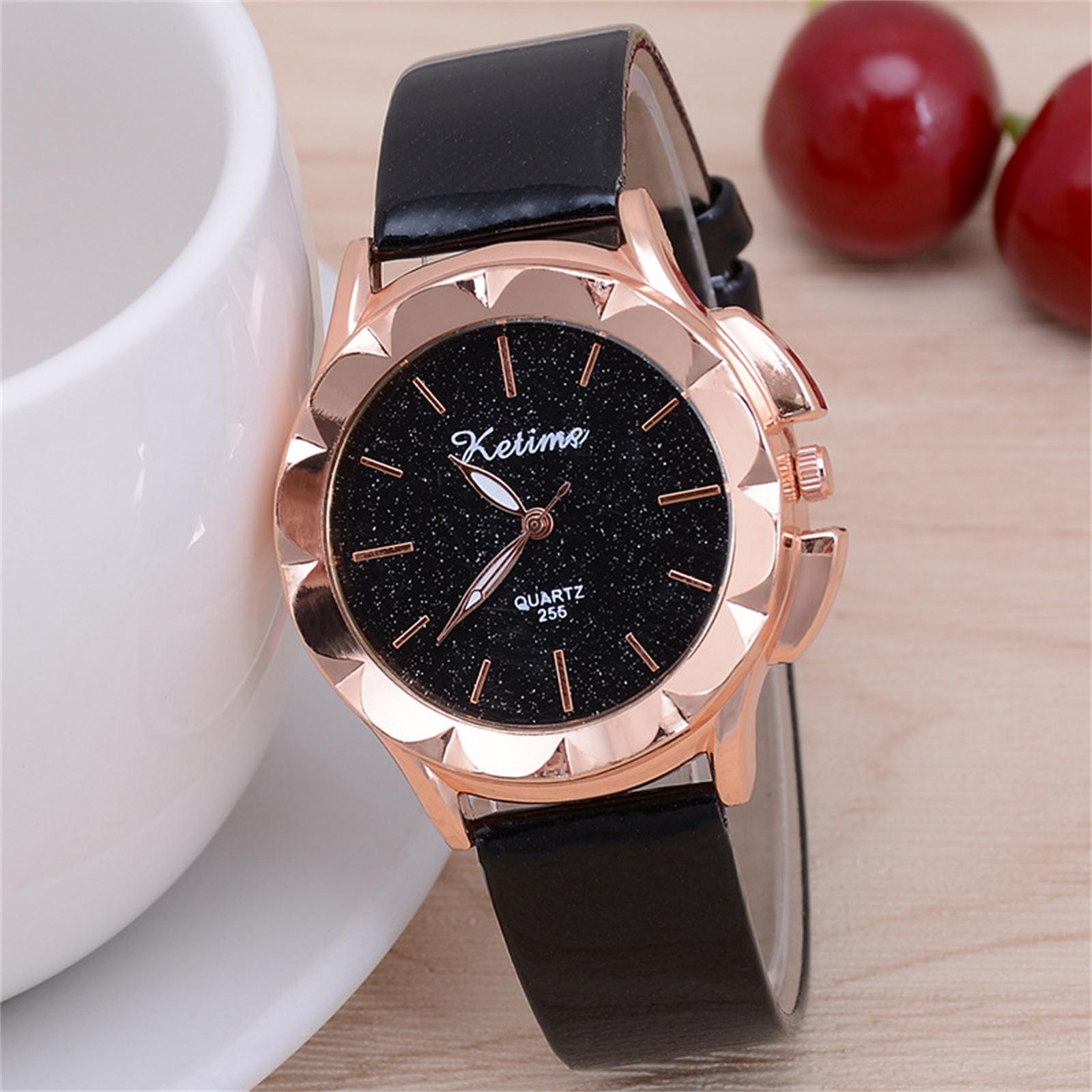 Женские модные кожаные часы One Size
Женские модные кожаные часы One Size