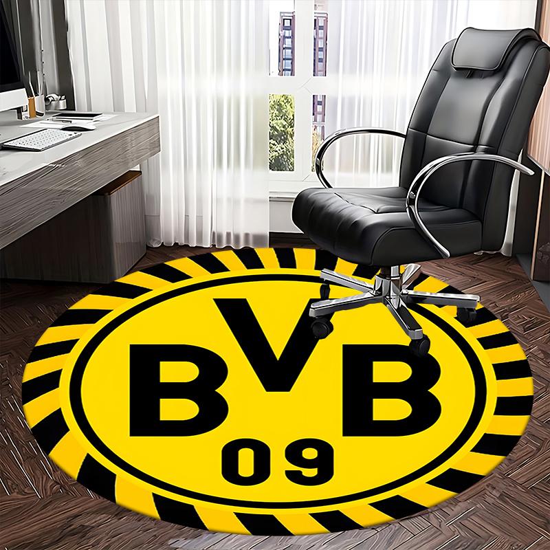 BVB,Dortmund Chair mat Round Rug Office carpet, Machine Washable, Non slip, Suitable for Living Rooms, Bedrooms 120cm
BVB,Dortmund Chair mat Round Rug Office carpet, Machine Washable, Non slip, Suitable for Living Rooms, Bedrooms 120cm