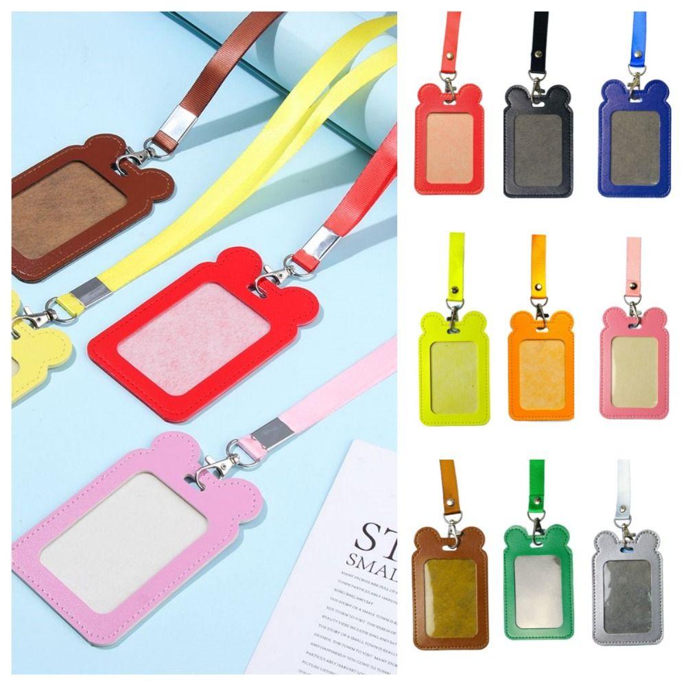 Cat Badge Holder Cartoon PU Leather Card Holder Portable ID Card Holder Work коричневый
Cat Badge Holder Cartoon PU Leather Card Holder Portable ID Card Holder Work коричневый