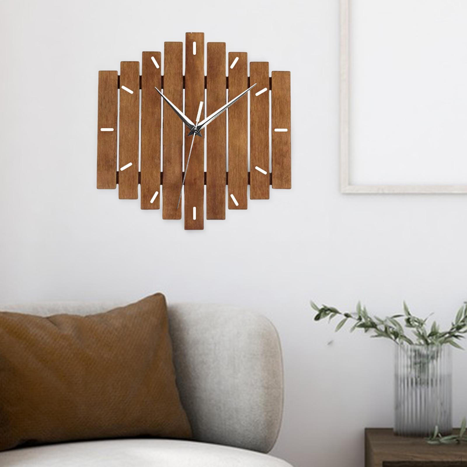 Сільський дерев яний настінний годинник 12 дюймів у вінтажному стилі з тихим цоканням для домашнього офісу Light Wood Color
Сільський дерев яний настінний годинник 12 дюймів у вінтажному стилі з тихим цоканням для домашнього офісу Light Wood Color