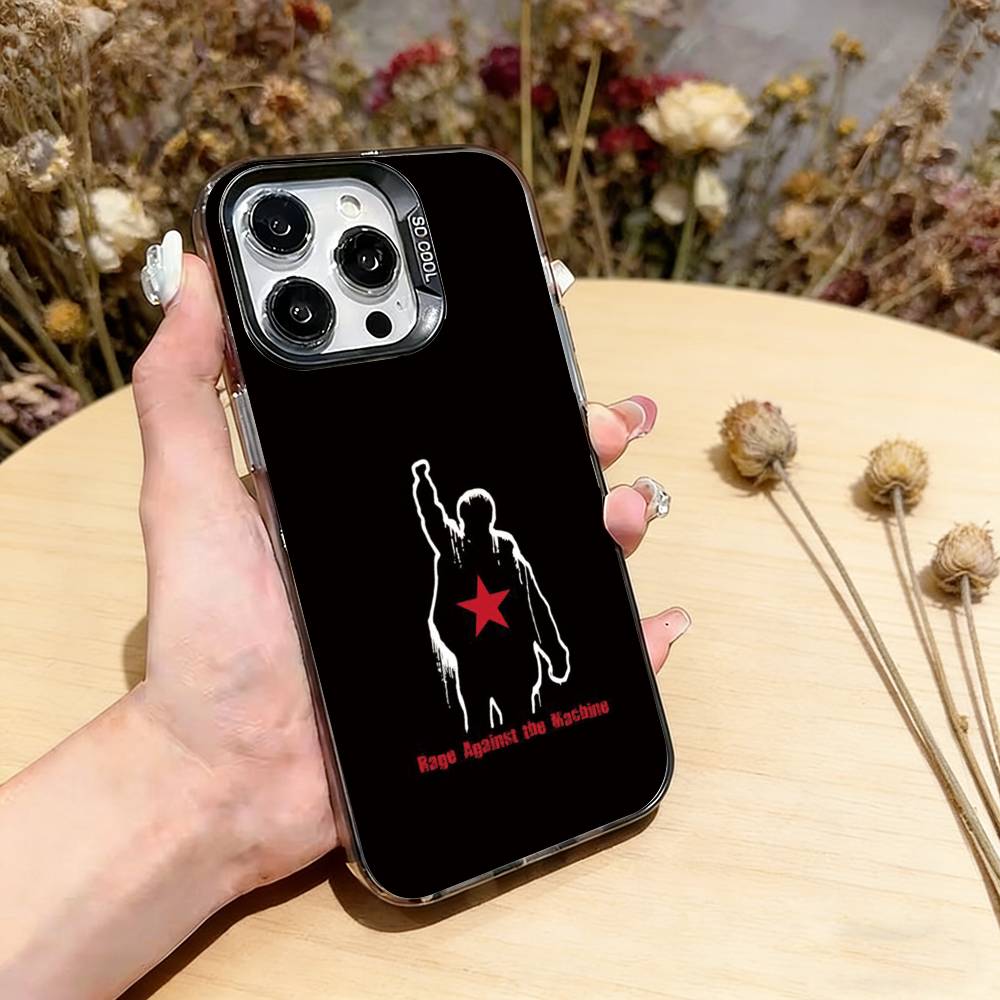 Powerful R-Rage A-Against Phone Case For iPhone 17,16,15,14,13,12,11 Plus,Pro Max,XS,Colorful Silver Phone case Funda Cover iPhone17Pro
Powerful R-Rage A-Against Phone Case For iPhone 17,16,15,14,13,12,11 Plus,Pro Max,XS,Colorful Silver Phone case Funda Cover iPhone17Pro