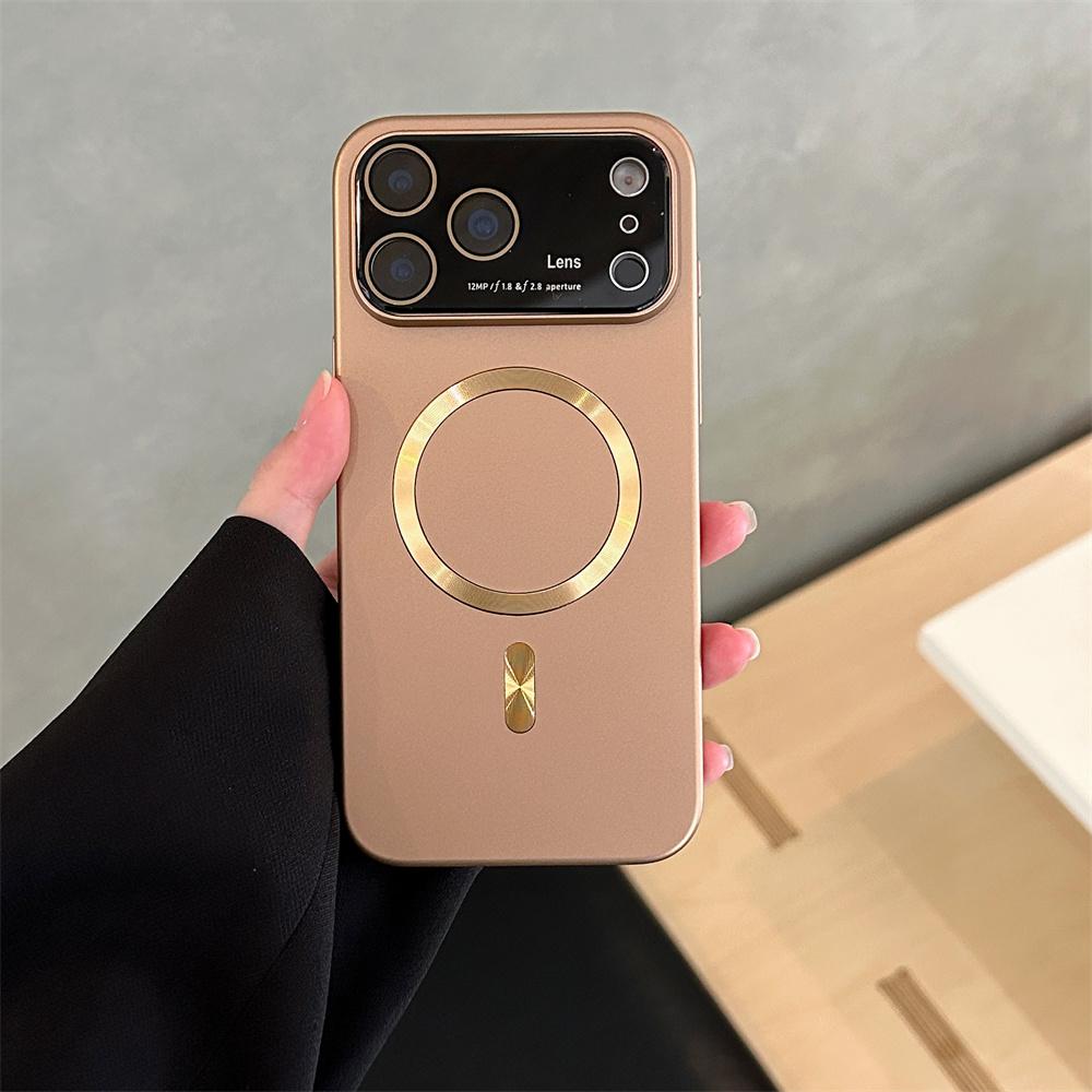 Magnetic Phone Case for Magsafe For iPhone 17 Pro Max 16 15 14 PC Shockproof Protective Cover with Full Camera Lens Protection iPhone17 Pro золотий
Magnetic Phone Case for Magsafe For iPhone 17 Pro Max 16 15 14 PC Shockproof Protective Cover with Full Camera Lens Protection iPhone17 Pro золотий