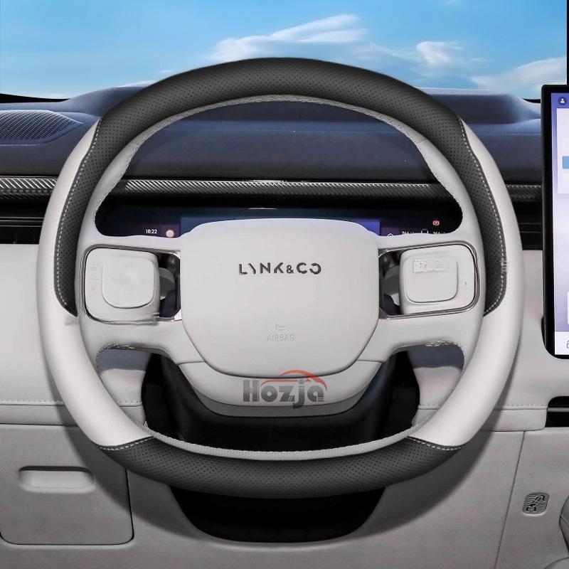 Leather Car Steering Wheel Cover for LYNK CO 900 2025 Interior Accessories
Leather Car Steering Wheel Cover for LYNK CO 900 2025 Interior Accessories