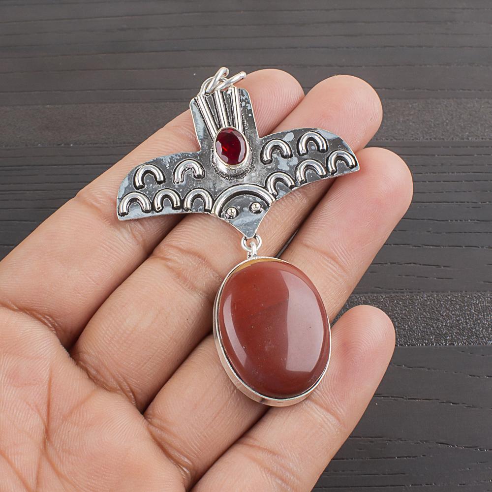 Natural Mookaite Gemstone 925 Sterling Silver Jewelry Designer Pendant 2.62 AJP-2325
Natural Mookaite Gemstone 925 Sterling Silver Jewelry Designer Pendant 2.62 AJP-2325
