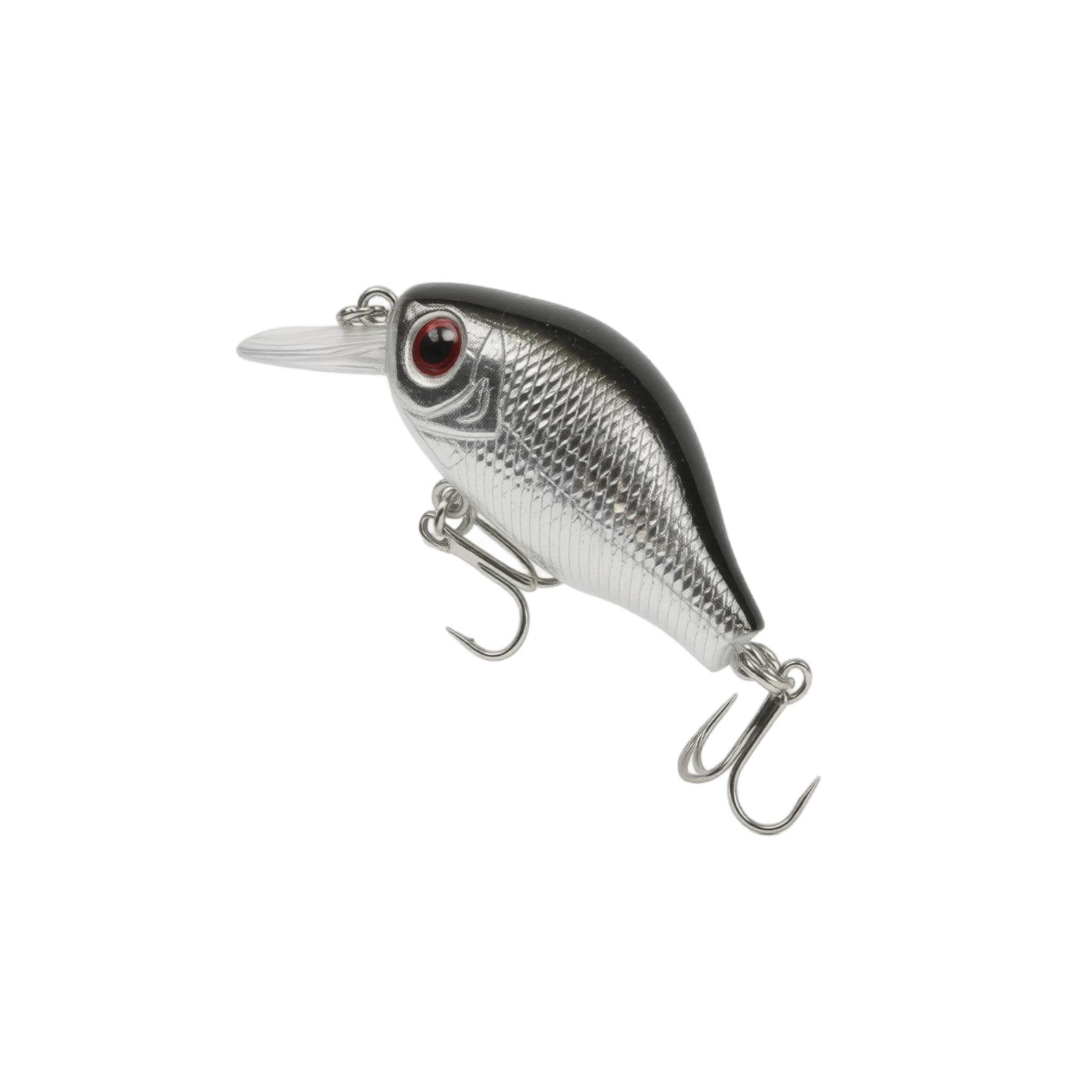 Fishing Lure Crankbait Hard Bait Artificial Bionic Fish Shape Lure with Treble Hooks for Freshwater Fishing Tackle one size
Fishing Lure Crankbait Hard Bait Artificial Bionic Fish Shape Lure with Treble Hooks for Freshwater Fishing Tackle one size