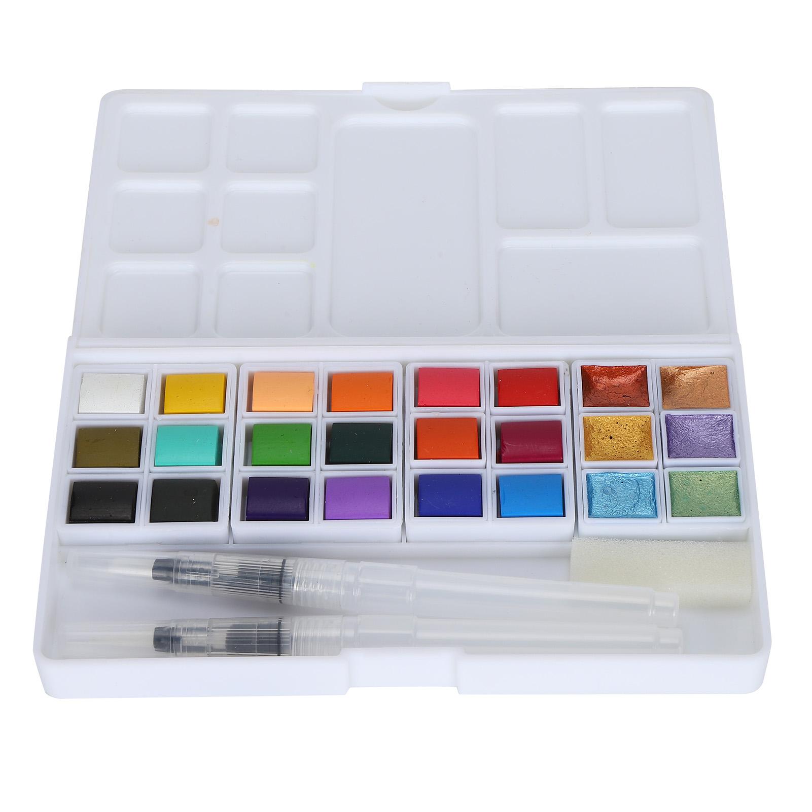 Набор акварельных красок для дома и улицы, яркие цвета, перламутровый акварельный пигмент с коробкой(18 цветов обычная краска 6
Набор акварельных красок для дома и улицы, яркие цвета, перламутровый акварельный пигмент с коробкой(18 цветов обычная краска 6