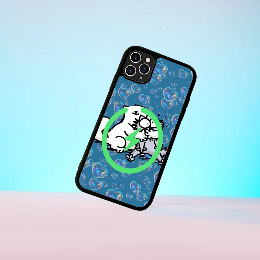 Cute S-Simons Cat Magnetic Wireless Phone Case For IPhone 17 16 15 14 13 12 11 Pro Max Plus Mag Phone Cover iPhone 12pro max
Cute S-Simons Cat Magnetic Wireless Phone Case For IPhone 17 16 15 14 13 12 11 Pro Max Plus Mag Phone Cover iPhone 12pro max
