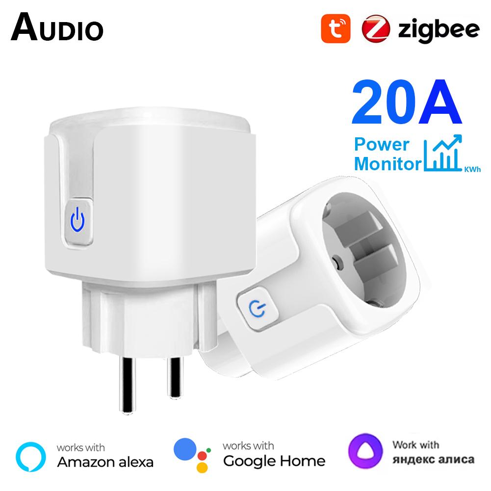 Розумна розетка Tuya Zigbee 20a Розумна розетка ЄС Монітор живлення Розетка Smartlife App Пульт дистанційного керування працює з Alexa Google Home Zigbee EU Plug
Розумна розетка Tuya Zigbee 20a Розумна розетка ЄС Монітор живлення Розетка Smartlife App Пульт дистанційного керування працює з Alexa Google Home Zigbee EU Plug