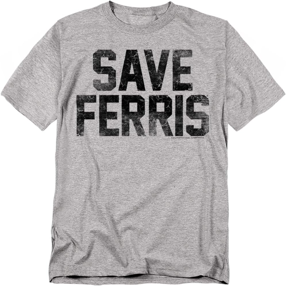 Popfunk Save Ferris Bueller s Day Off Movie T-Shirt & Gray 5XL різнокольоровий
Popfunk Save Ferris Bueller s Day Off Movie T-Shirt & Gray 5XL різнокольоровий