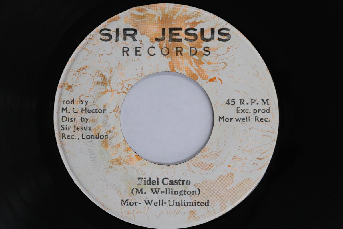 7inch Record MORWELL UNLIMITED Fidel Castro Bay Of Pigs NONE SIR JESUS RECO 1976 Jamaica Reggae Ska Dub Used
7inch Record MORWELL UNLIMITED Fidel Castro Bay Of Pigs NONE SIR JESUS RECO 1976 Jamaica Reggae Ska Dub Used