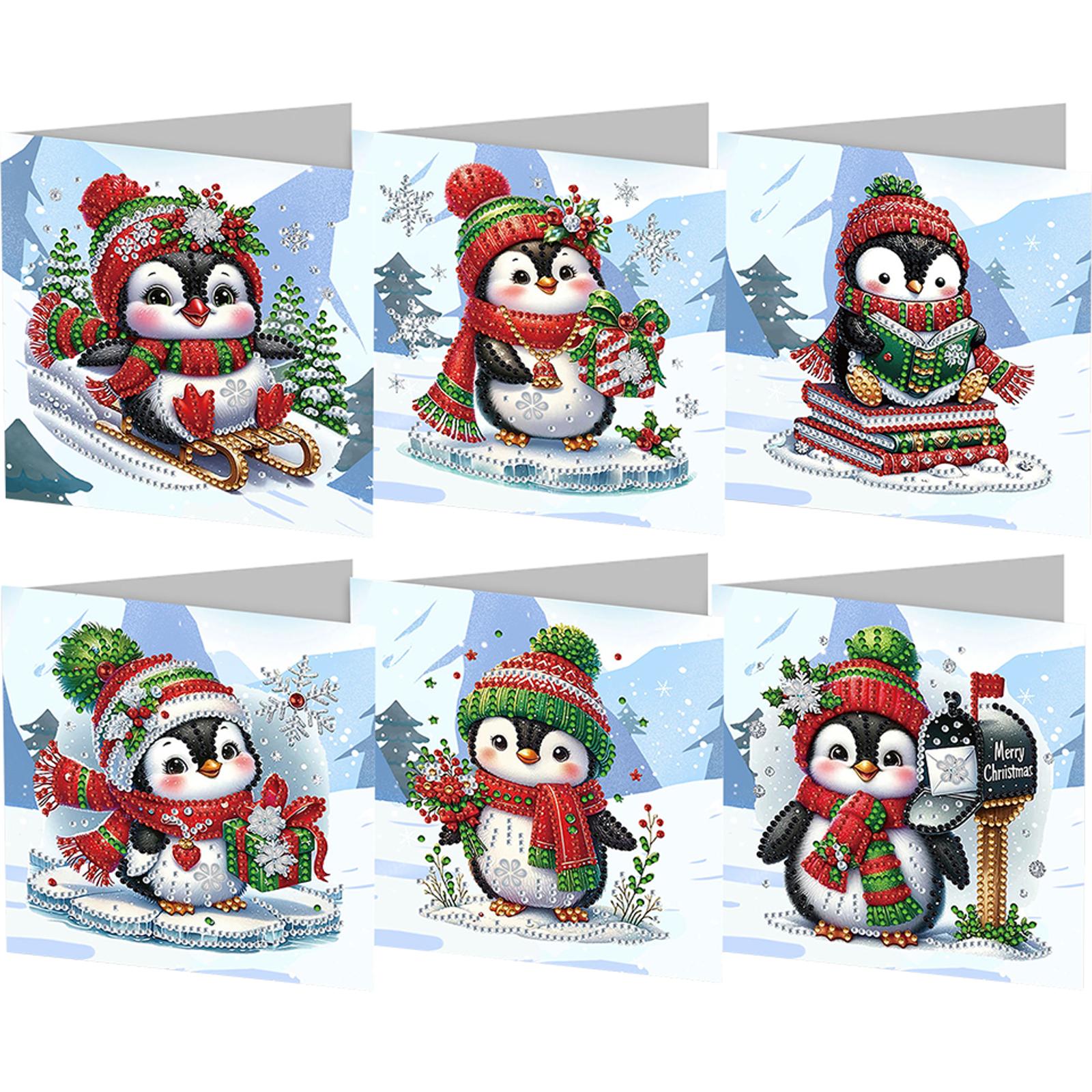 6/8/12PCS DIY Christmas Greeting Cards Diamond Art Handmade Cards 5D Rhinestone Embroidery Xmas Decoration Xmas Gift
6/8/12PCS DIY Christmas Greeting Cards Diamond Art Handmade Cards 5D Rhinestone Embroidery Xmas Decoration Xmas Gift