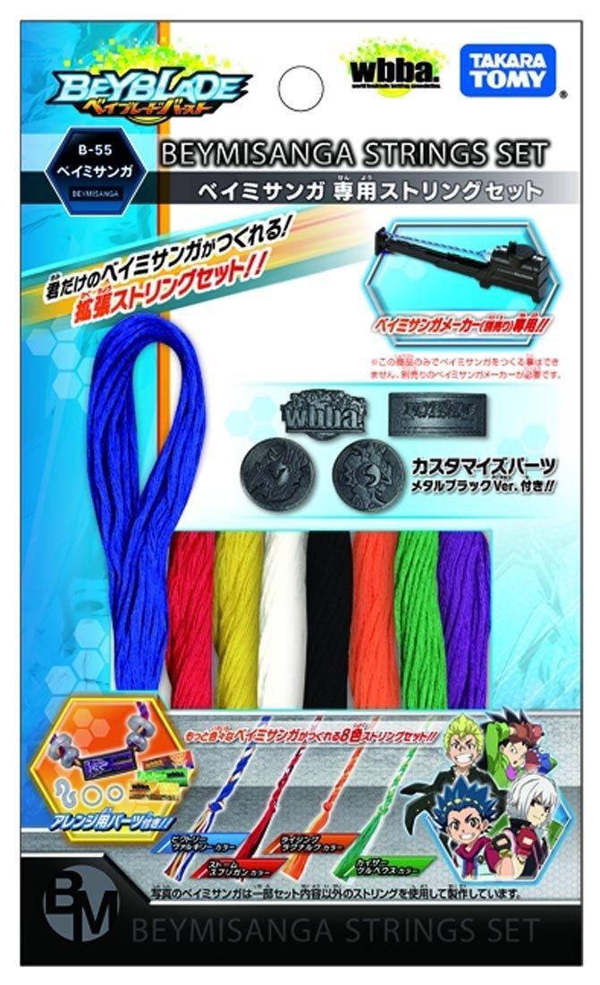 Beyblade Burst Бей Мисанга Набор шнурков B-55
Beyblade Burst Бей Мисанга Набор шнурков B-55