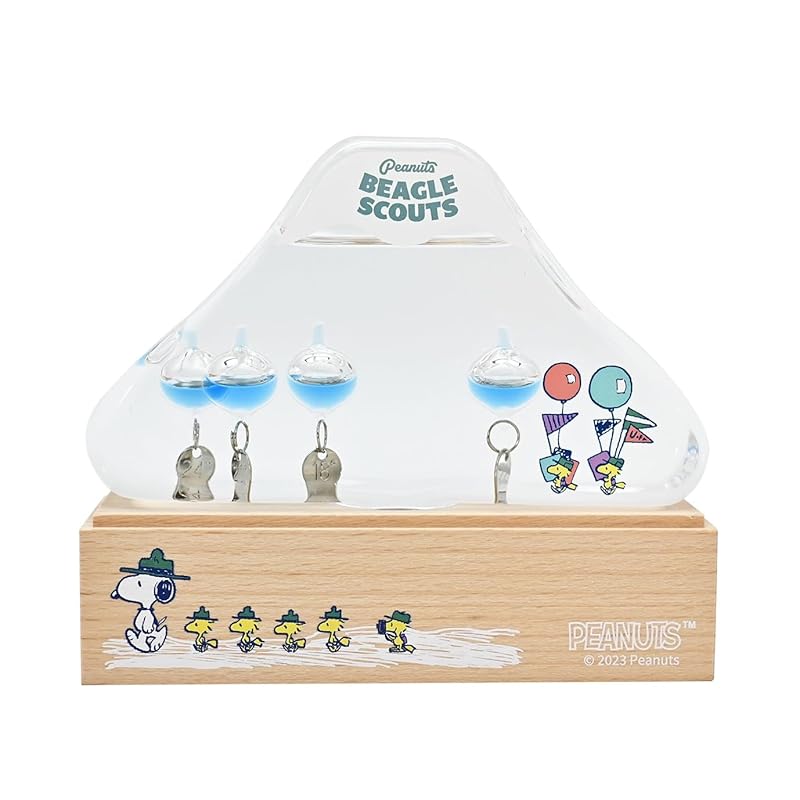 Chatani Industry snoopy glass float thermometer Beagle Scout 50th Anniversary W12×D4×H10.5cm Peanuts 151-333PS2303
Chatani Industry snoopy glass float thermometer Beagle Scout 50th Anniversary W12×D4×H10.5cm Peanuts 151-333PS2303