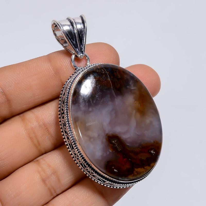Excellent Top Grade Qualite 100% Natural Seam Agate Oval Shape Vintage Style Handmade Jewelry 925 Steling Silver Plated Pendant 2.3 WSJ4806 2.3
Excellent Top Grade Qualite 100% Natural Seam Agate Oval Shape Vintage Style Handmade Jewelry 925 Steling Silver Plated Pendant 2.3 WSJ4806 2.3