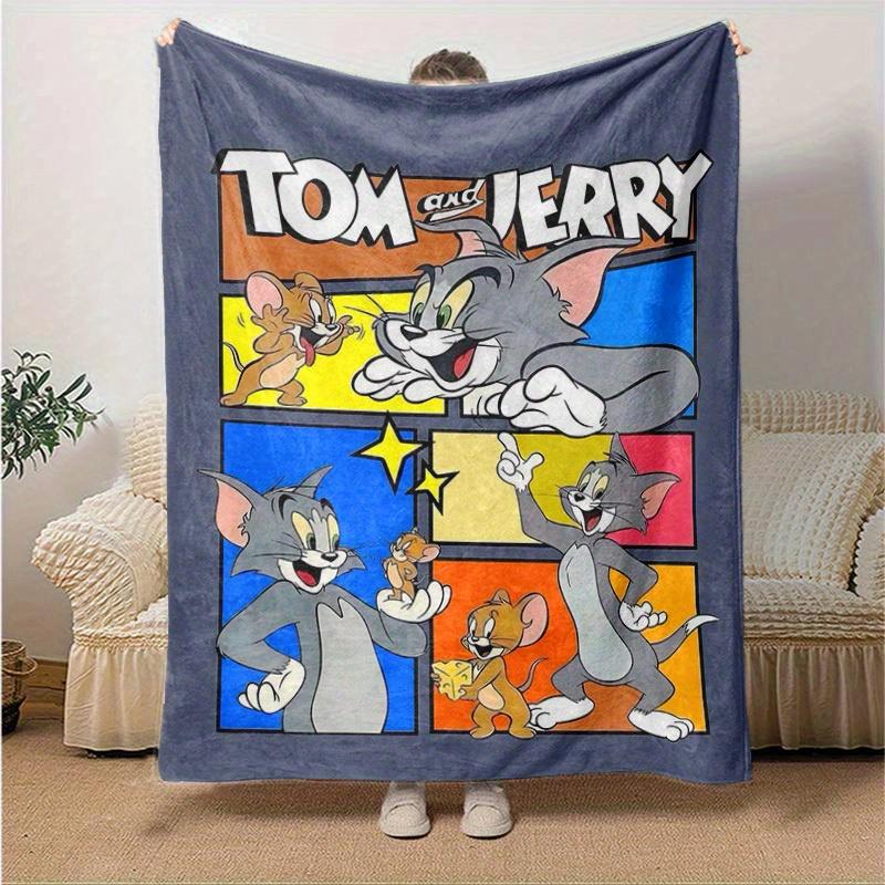1pc, Tom and Jerry Blanket, Soft and Cozy Throw for Home Decor, Couch Cover, Travel, Camping, Office Nap, Gift IdeaA043 130x150cm
1pc, Tom and Jerry Blanket, Soft and Cozy Throw for Home Decor, Couch Cover, Travel, Camping, Office Nap, Gift IdeaA043 130x150cm