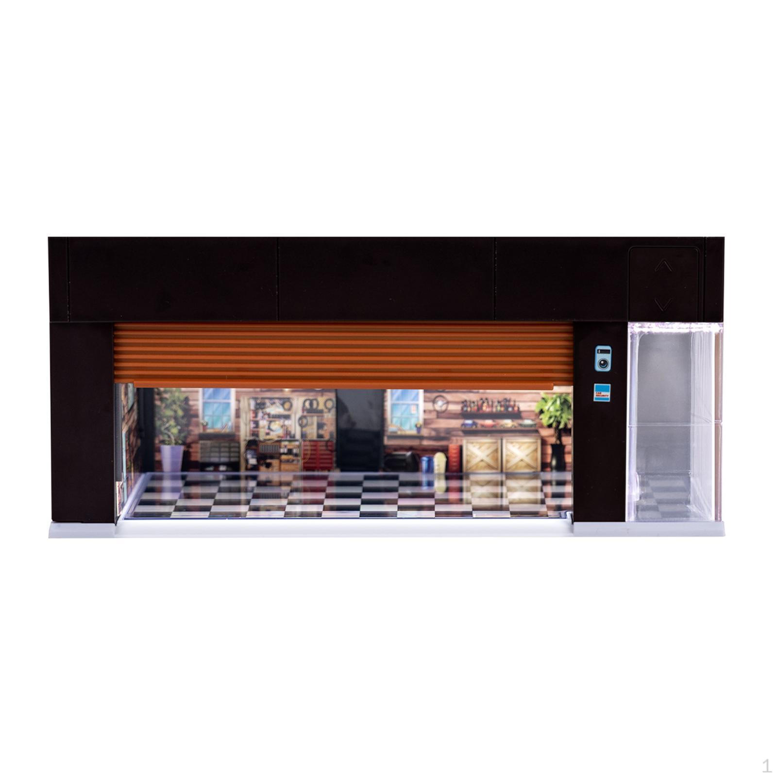 1/64 Витрина-диорама для автомобилей с подсветкой, Коллекционный гараж для литых под давлением автомобилей для макета коричневый
1/64 Витрина-диорама для автомобилей с подсветкой, Коллекционный гараж для литых под давлением автомобилей для макета коричневый