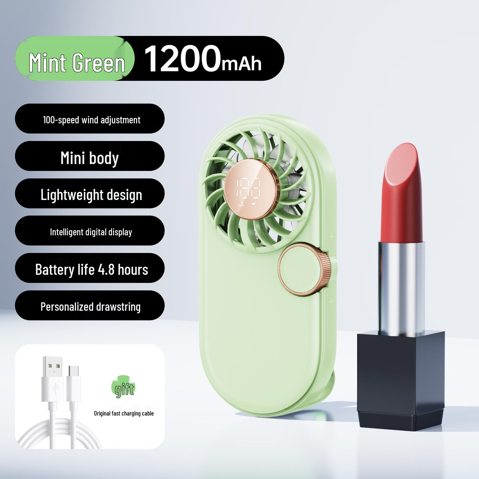 USB Rechargeable Mini Pocket Handheld Fan In Stock зелений
USB Rechargeable Mini Pocket Handheld Fan In Stock зелений