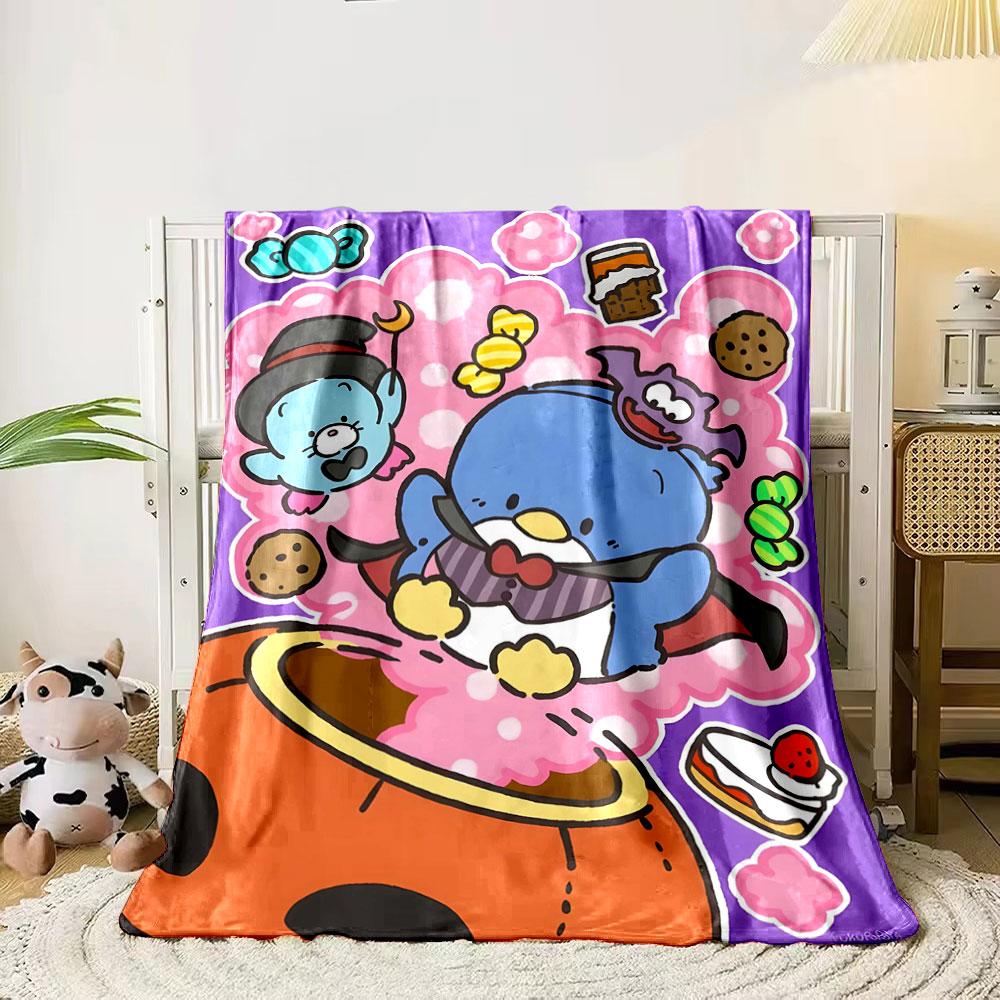 A festive, colorful Halloween theme featuring a penguin with candies. for all seasons blanket lunch break throw gift 80cm x 120cm
A festive, colorful Halloween theme featuring a penguin with candies. for all seasons blanket lunch break throw gift 80cm x 120cm