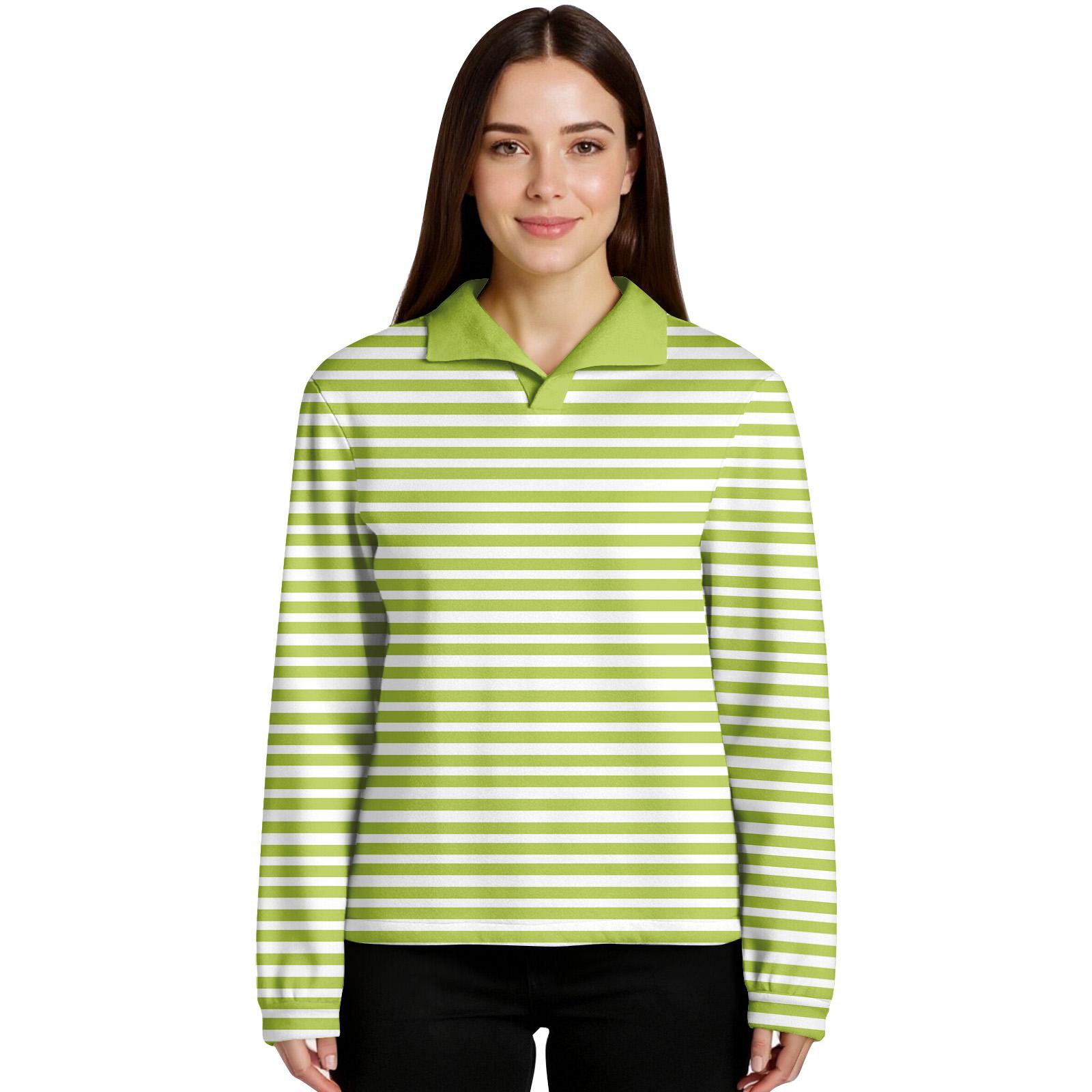 Women s Pullover Striped Print Top Long Sleeve Sports Flannel Top L зелений
Women s Pullover Striped Print Top Long Sleeve Sports Flannel Top L зелений