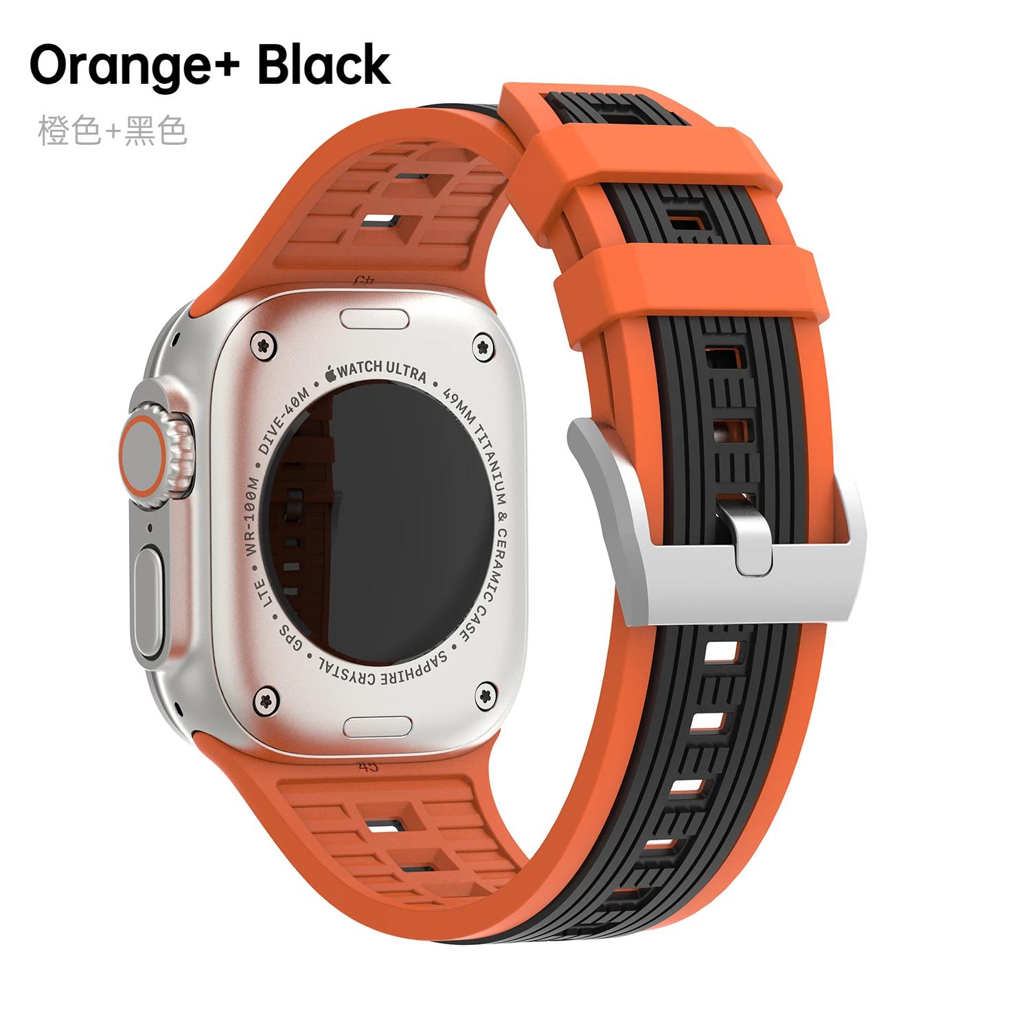 Спортивный резиновый ремешок для Apple Watch Ultra 2 49 мм 46 мм 42 мм 40 мм 41 мм 44 мм 38 45 мм браслет iWatch Series 10 9 8 7 6 SE 5 Band 42mm 44mm 45mm 49mm
Спортивный резиновый ремешок для Apple Watch Ultra 2 49 мм 46 мм 42 мм 40 мм 41 мм 44 мм 38 45 мм браслет iWatch Series 10 9 8 7 6 SE 5 Band 42mm 44mm 45mm 49mm