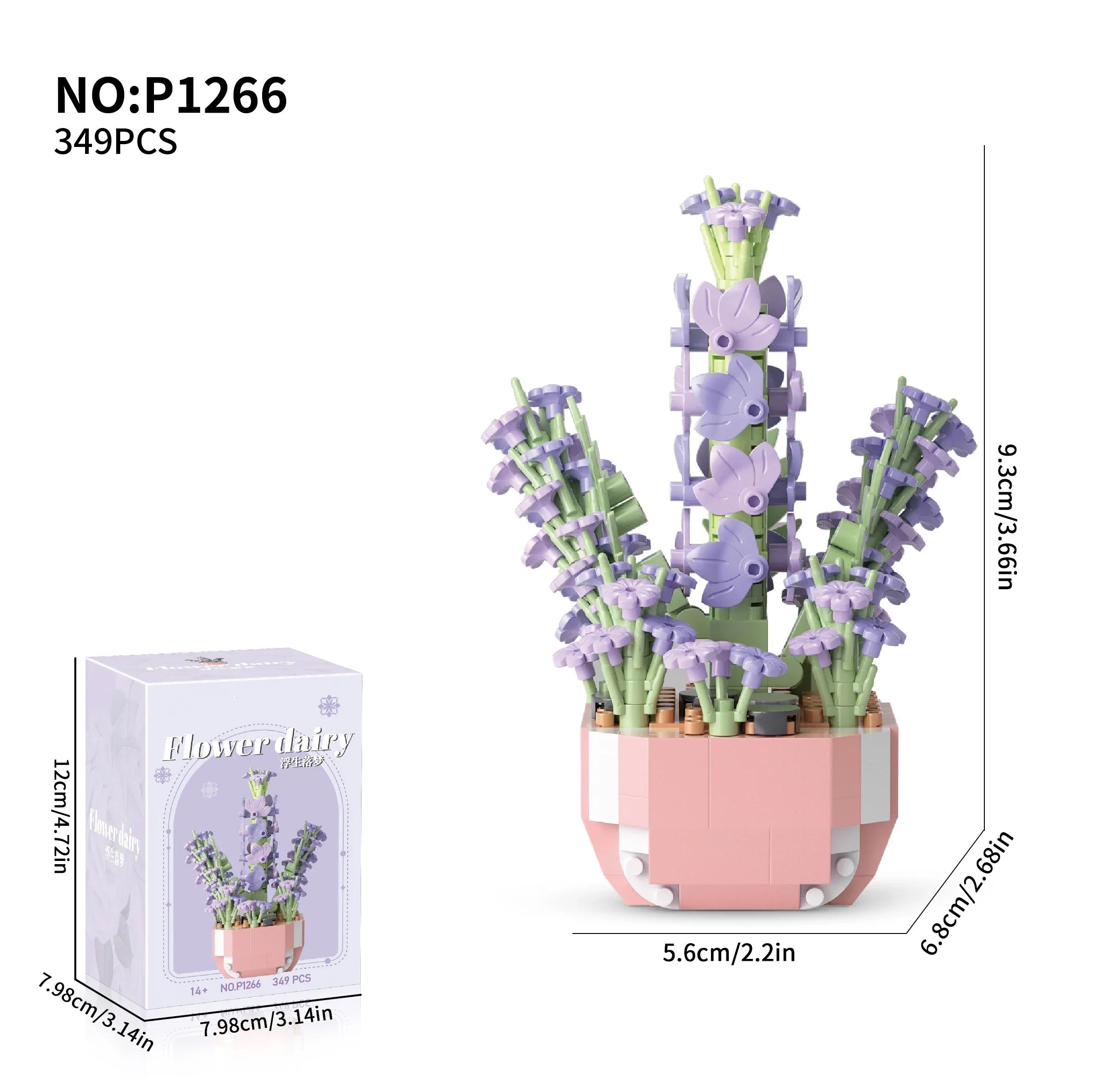 Flowers Plants Bonsai Building Blocks Succulent Potted Assembly Bricks Model Desktop Decoration Diy Toy For Kids Holiday Gifts
Flowers Plants Bonsai Building Blocks Succulent Potted Assembly Bricks Model Desktop Decoration Diy Toy For Kids Holiday Gifts