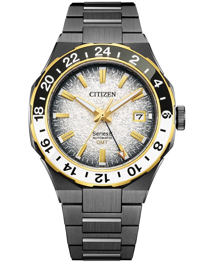 CITIZEN Серия 8 Механические GMT Магнитостойкие Ограниченная серия Мужские часы NB6035-55H
CITIZEN Серия 8 Механические GMT Магнитостойкие Ограниченная серия Мужские часы NB6035-55H