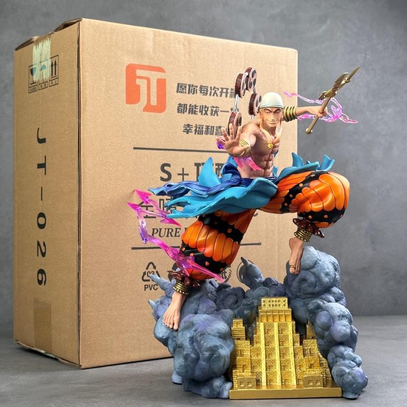 В наявності JT toys 29см ONE PIECE Аніме Фігурки Фігурки Енеля Статуя з ПВХ Модель колекція Прикраса кімнати Подарунки на день народження Іграшки
В наявності JT toys 29см ONE PIECE Аніме Фігурки Фігурки Енеля Статуя з ПВХ Модель колекція Прикраса кімнати Подарунки на день народження Іграшки
